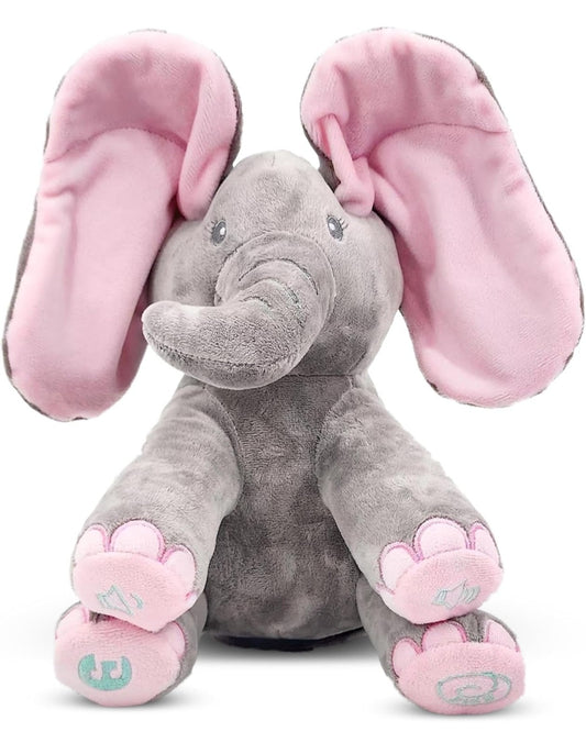 Musical Dancing Ears Elephant Soft Toy